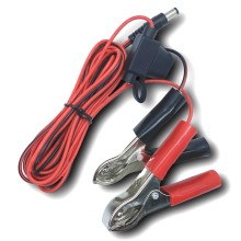 Kabel do podłączenia do akumulatora 12V – zaciski krokodylkowe